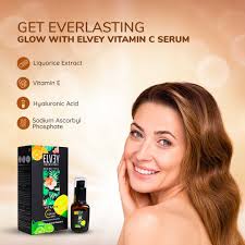 lasting glow with elvey vitamin c serum