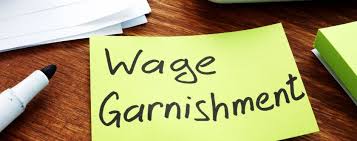 what does wage garnishment mean and