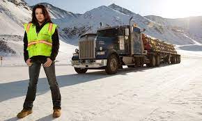 The warriors of the ice roads are back, hauling vital cargo to remote communities over some of the most dangerous routes in the world. Maya Ice Road Trucker Trucks And Girls Female Trucks Big Trucks