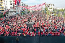 CHP'nin Mersin mitingi | Kılıçdaroğlu: “Bir dikta yönetimini sandıkta  alaşağı edeceğiz” – Sendika.Org