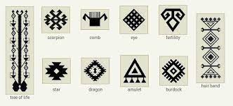 rug and kilim symbols