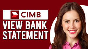 how to view cimb bank statement how to