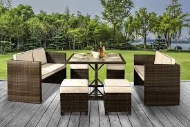 haiti rattan garden furniture set deal