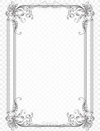 borders and frames wedding invitation