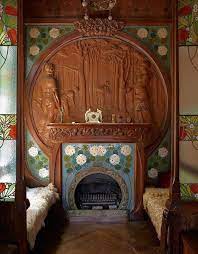 Art Nouveau Fireplace Art Nouveau
