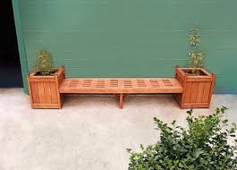 Bench And Planters Combo Built To Last