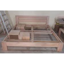 Wooden Cot Bed Frame Size 6 X 6 Feet