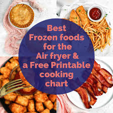 Best Frozen foods for air fryer - Air Fryer Yum