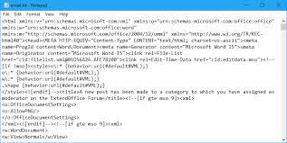how to view source code of html email