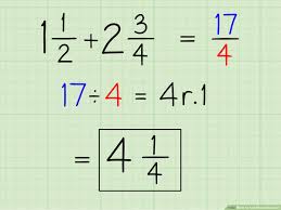 To add two or more fractions that have the same denominators, add the numerators and place the. How To Add Mixed Numbers 11 Steps With Pictures Wikihow