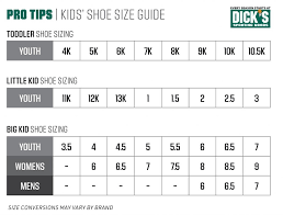 Who what wear size chart. The Pro Tips Guide To Kids Shoe Sizes Pro Tips By Dick S Sporting Goods
