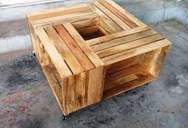 Wooden Crate Coffee Tables Dimension