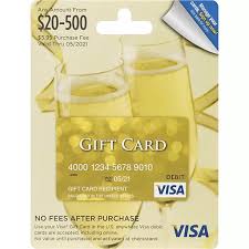 These cards come preloaded with an amount of money and usually can be refilled, too. Visa Gift Card 20 500 Gift Cards Riesbeck