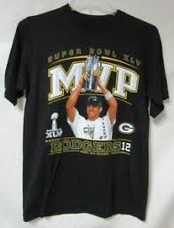 Super bowl xlv was an american football game between the american football conference (afc) champion pittsburgh steelers and the national football conference (nfc). Packers Para Hombre Talla M Super Bowl Xlv Campeones Aaron Rodgers Jugador Mas Valioso T Shirt A1 2091 Ebay