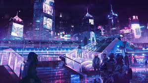 Anime Futuristic City Wallpapers - Top ...