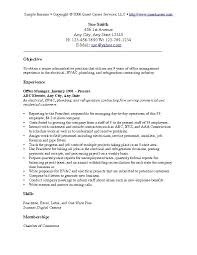 Example Of An Objective Summary Cover Letter Samples