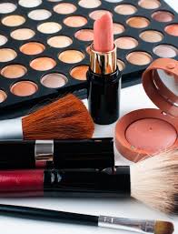premium photo makeup and cosmetics set