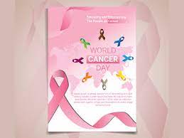 world cancer day banner poster flyer by