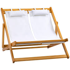 Outsunny 2 Person Double Patio Chaise