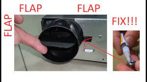 fix bathroom exhaust fan flapper rattle