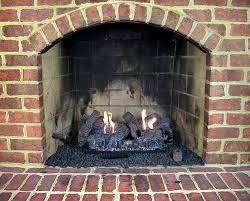 wood burning fireplace to propane