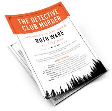 Includes printable scripts, biographies, evidence, and clues. Murder Mystery Party Game Ruth Ware