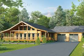 Yellowstone Log Home Floor Plan