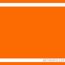 Pearl Orange Medium Acrylic Paints