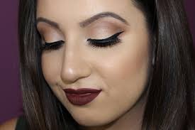 fall winter glam makeup tutorial