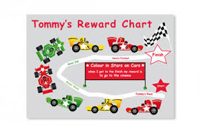 Reward Chart Race Car Babycardsnow Com Au Chart Race