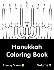 Add a message on the back, laminate and they would make a lovely little hanukkah gift! Hanukkah Coloring Pages Free Printable Pdf From Primarygames
