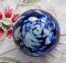 blue and white mtarfa art glass