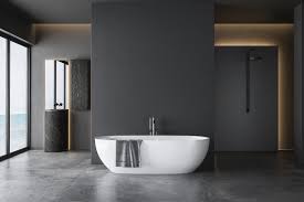Dark Colour Tiles Bathroom Ideas Tile