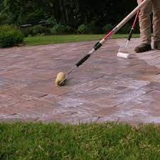 stone and brick paver sealing
