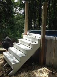 Wondering what the best above ground pool ladders are to get in 2021? Above Ground Pool Steps Hometalk