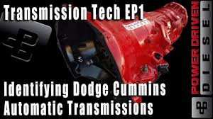 Identifying Dodge Cummins Automatic Transmissions Power Driven Diesel