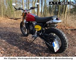 umgebautes motorrad fantic caballero