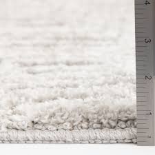 gray geometric block hi low area rug ebay