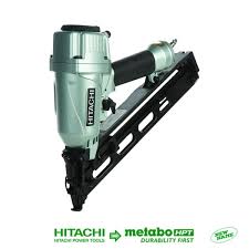 angled finish nailer with air duster