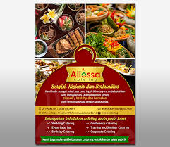 Sribu Flyer Brochure Design Flyer Desain Allessa Catering