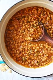 brown sugar maple baked beans