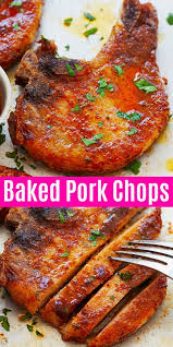 Place the pork chops in the hot skillet. Baked Pork Chops Baked Pork Chop Recipes Rasa Malaysia