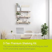 Decorative Wall Shelf Kit With Shelves