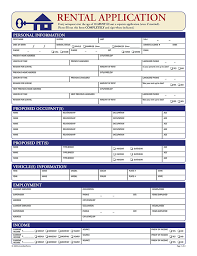 Free Rental Lease Application Forms Ez Landlord Forms House