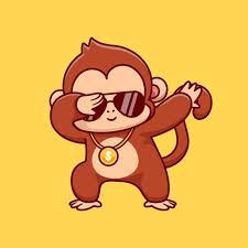 funny monkey images free on