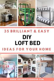 35 Brilliant Diy Loft Bed Plans To