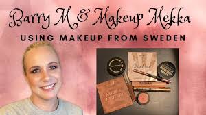trying barry m and makeup mekka for the