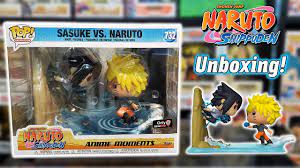 Naruto Vs Sasuke Anime Moment Gamestop Exclusive Funko Pop Unboxing |  Chidori Vs Rasengan - YouTube