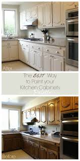 Installing kitchen cabinets is rather simple when compared to cabinet refacing or refinishing. The Best Way To Paint Kitchen Cabinets No Sanding The Palette Muse