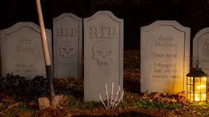 halloween tombstones easy diy decorations